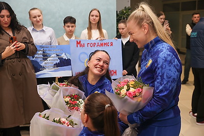 Белорусская делегация вернулась с зимних Паралимпийских игр