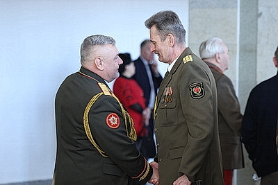 Торжественное собрание ко Дню защитников Отечества прошло в Минске