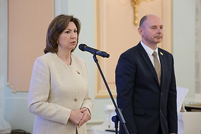 Членов Совета Республики всех созывов от Минской области чествовали в Несвиже