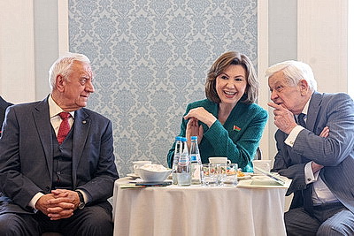 \"Служение Отечеству. Служение сцене\". Творческая встреча прошла в Купаловском