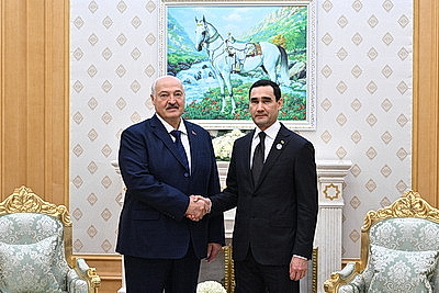 Лукашенко встретился с Президентом Туркменистана