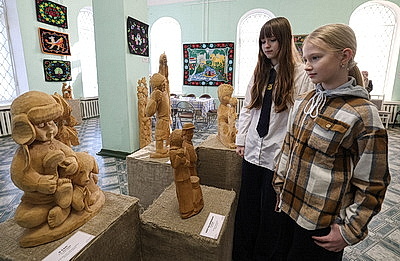 В витебской ратуше открылась выставка маляванки