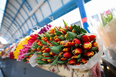 Атмосфера на улицах белорусских городов в преддверии 8 Марта