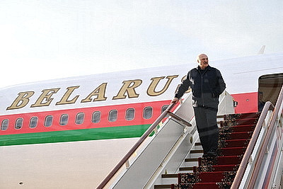 Лукашенко прибыл с рабочим визитом в Россию