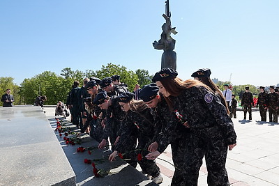 Четвертый городской слет военно-патриотических клубов стартовал в Минске