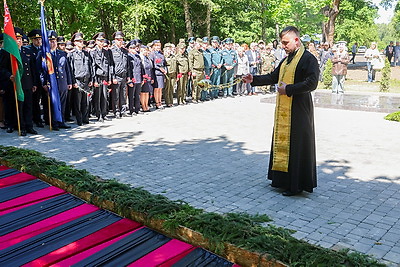 В Полоцке перезахоронили останки более 1 тыс. мирных жителей, расстрелянных в годы ВОВ