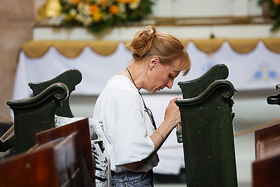 В Будславе прошли торжества в честь иконы Божьей Матери