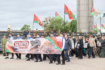 Радостно, трепетно, масштабно празднуют День Победы в Бресте