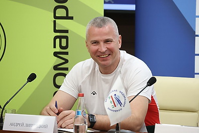 Пресс-конференция и тренировка накануне открытого чемпионата по плаванию прошла в Минске