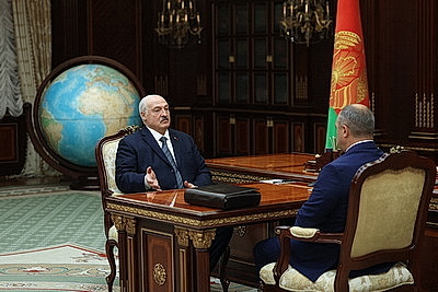 Лукашенко принял с докладом президента НОК