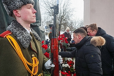 Девизом было и остается \"Своих не бросать\". В Могилеве прошел митинг ко Дню памяти воинов-интернационалистов