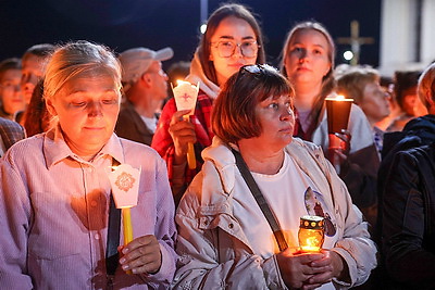 В Будславе прошли торжества в честь иконы Божьей Матери