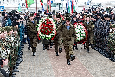 Память погибших в Афганистане почтили в Витебске