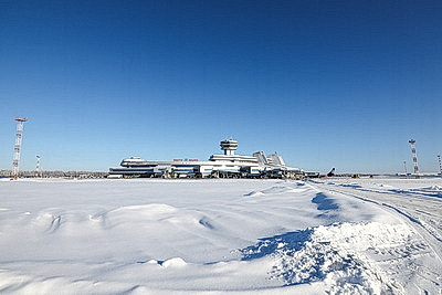 Национальный аэропорт Минск впервые провел зимнюю споттинг-сессию для фотографов