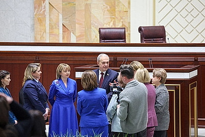 В Палате представителей прошла встреча с активом БСЖ