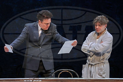 Нижегородский государственный академический театр драмы им.М.Горького представил в Минске спектакль \"Ревизор\"