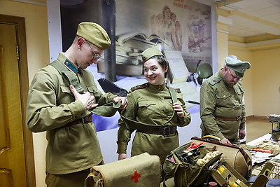 Реконструкция, научное шоу и лекторий: \"Библионочь\" прошла в Республиканской научной медицинской библиотеке