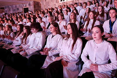 Время новых побед: БГМУ открыл новый учебный год и принял в свои ряды будущих врачей