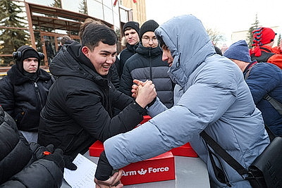 Интернациональная Масленица прошла в Витебском медуниверситете