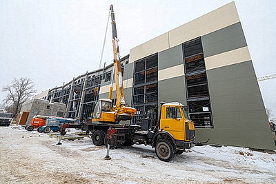 Новые площадки столичного технопарка осваивают на ул.Центральной