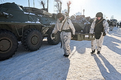 Внезапная проверка боеготовности проходит в 103-й Витебской воздушно-десантной бригаде