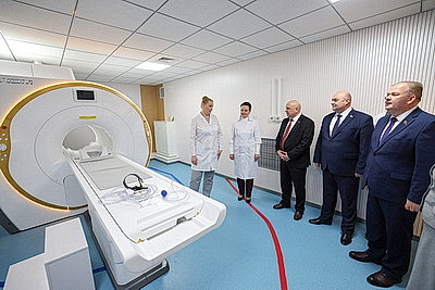 Кабинет МРТ открыли в Новополоцкой городской больнице