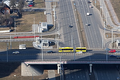 Виды Минска с высоты птичьего полета