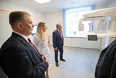 В Боровлянах открыли обновленное здание детской и стоматологической поликлиники