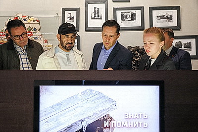 Делегация Арабского парламента посетила мемориальный комплекс \"Хатынь\"