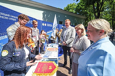 Студотряды Витебской области открыли третий трудовой семестр
