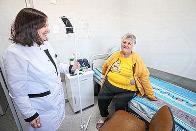 Шесть палат для ветеранов войн и труда открыли в 10-й городской клинической больнице Минска