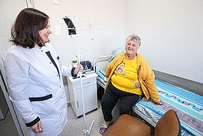 Шесть палат для ветеранов войн и труда открыли в 10-й городской клинической больнице Минска