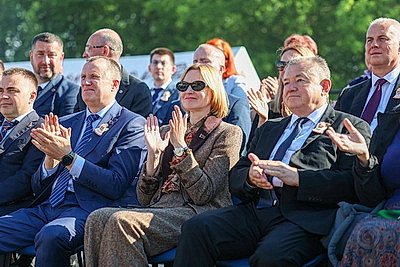 Концерт \"Союзные звезды в гостях в Александрии\" состоялся в Шкловском районе