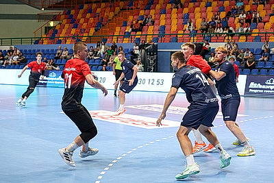 \"Мешков Брест\" выиграл стартовый матч гандбольного чемпионата Беларуси
