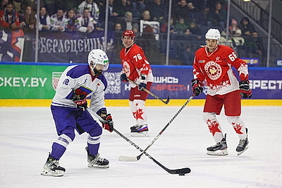 Легенды хоккея провели мастер-класс для юных игроков ХК \"Брест\"