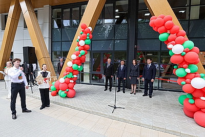 Новый многофункциональный спорткомплекс БГТУ открыли в Минске
