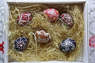 В музее Якуба Коласа представили искусство росписи яиц