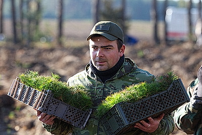 К акции \"Дай лесу новае жыццё!\" присоединились представители Брестского облисполкома