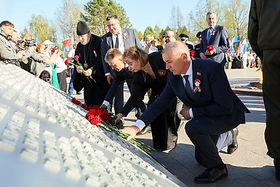 \"Прорыв Победы\". Патриотическая акция прошла в Ушачском районе