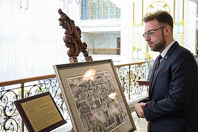 Молодые специалисты посетили Дворец Независимости