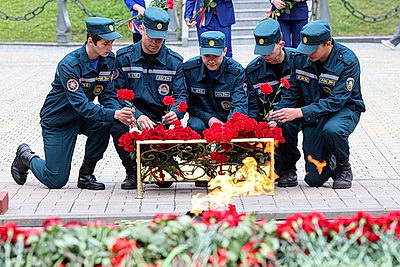 Полоцк отмечает 82-ю годовщину освобождения от немецко-фашистских захватчиков