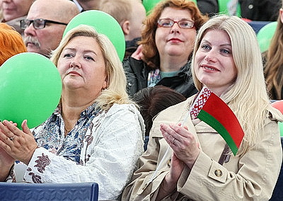 В Витебске прошел праздничный концерт ко Дню народного единства