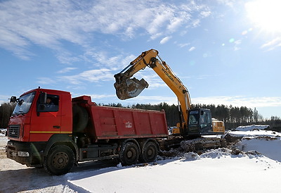В Гомельской области возводят самый крупный в Беларуси свиноводческий комплекс