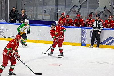 Хоккейная команда Президента победила сборную Гомельской области в матче РХЛ