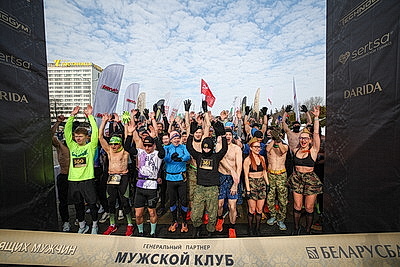 \"Забег настоящих мужчин\" состоялся в Минске