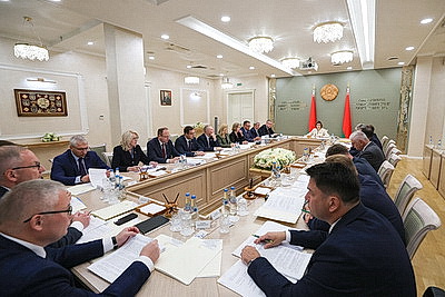 В Совете Республики состоялось заседание экспертного совета