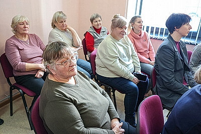 Минтруда и РОО \"Белая Русь\" провели совместную акцию в ТЦСОН Фрунзенского района Минска