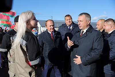 Новый молочно-товарный комплекс более чем на 1330 голов КРС открыли в Калинковичском районе