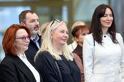 Представители предприятий-резидентов и сотрудники администрации СЭЗ \"Минск\" посетили Дворец Независимости