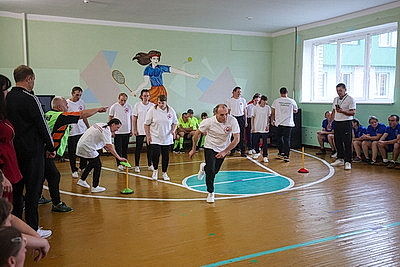 Лобович ознакомился с работой социального пансионата в Гродненском районе